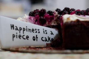 Cake is happiness